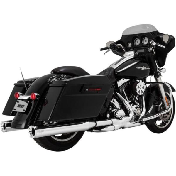 VANCE & HINES Chrome Eliminator 400 Slip On Mufflers - 16703