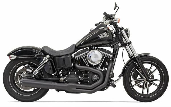 BASSANI Black Ceramic Road Rage II B1 Power Exhaust System - 1D18RB