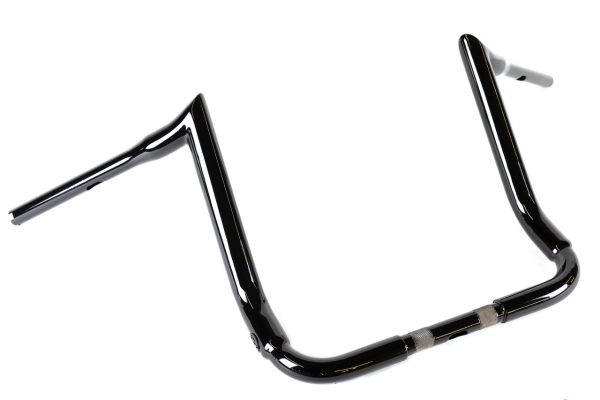 FACTORY 47 Gloss Black 1 1/2 in. Assault 14 in. Rise Handlebar - hb1025014b