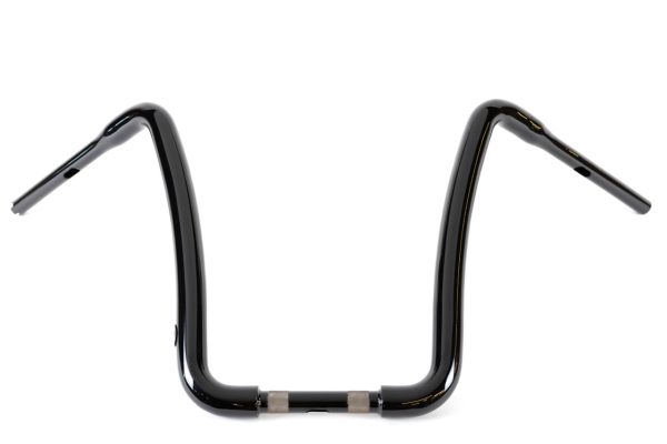 FACTORY 47 Gloss Black 1 1/2 in. Vicla 16 in. Rise Handlebar - hb3005016b