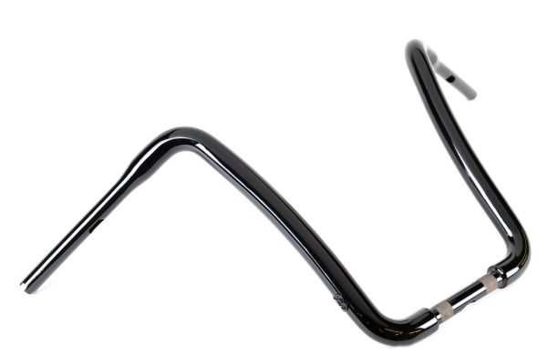 FACTORY 47 Gloss Black 1 1/2 in. Vicla 16 in. Rise Handlebar - hb3005016b - Image 2