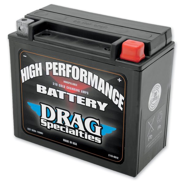 DRAG SPECIALTIES High Performance 12-Volt AGM Battery - 2113-0014