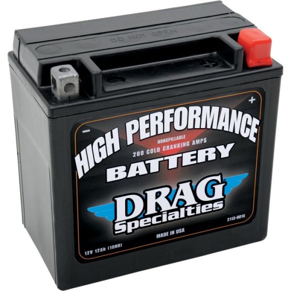 DRAG SPECIALTIES High Performance 12-Volt AGM Battery - 2113-0010