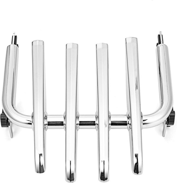 CMC MOTORSPORTS Chrome Stealth Luggage Rack - 09 Luggage Rack - CH-1 - Image 3