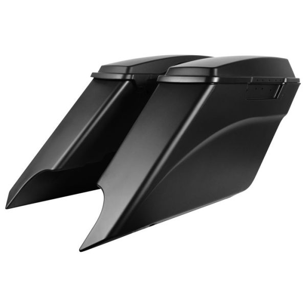 HOGWORKZ Unpainted Drop-Out Stretched Saddlebags - HW156001