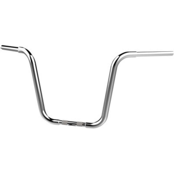 KHROME WERKS Chrome 14 in. Fat Bobber Ape Hangers 1 1/4 in. Handlebars - 300412